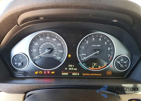 2015 BMW 328 Xi z USA, uszkodzony, nr VIN WBA3B3G53FNR85543